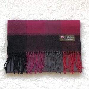 100% Cashmere Made in Scotland Scarf